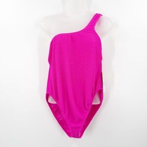 Good American Hawaiian Pink One Piece Swim